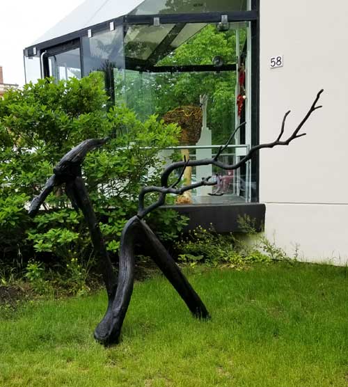 Untitled, wood sculpture